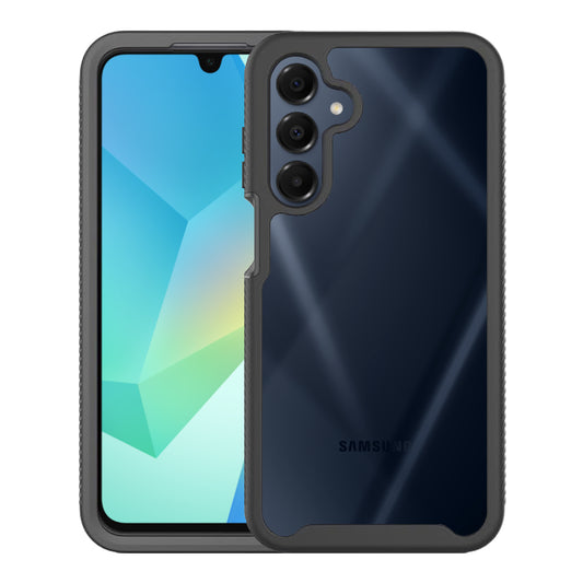 Strike Clear Bumper Case for Samsung Galaxy A16 (Black)
