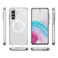 Samsung Galaxy A56 Clear Phone Case with Magnetic Ring