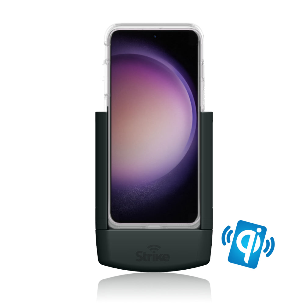 Samsung Galaxy S23 Wireless Charging Car Phone Holder with Strike Case DIY