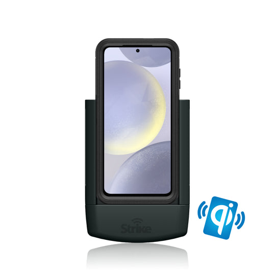 Samsung Galaxy S24 Plus Wireless Charging Car Phone Holder for OtterBox Defender Case