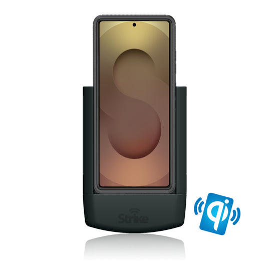 Samsung Galaxy S25 Ultra Wireless Charging Car Phone Holder for Strike Rugged Case