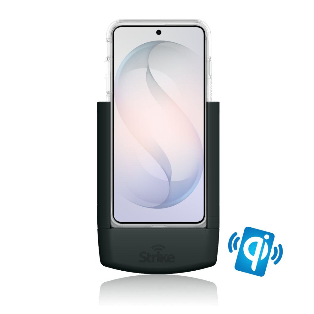 Samsung Galaxy S26 Wireless Charging Car Phone Holder for Strike Rugged Case (Self-Install)