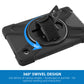 Strike Rugged Case with Hand Strap and Lanyard for Samsung Galaxy Tab A11