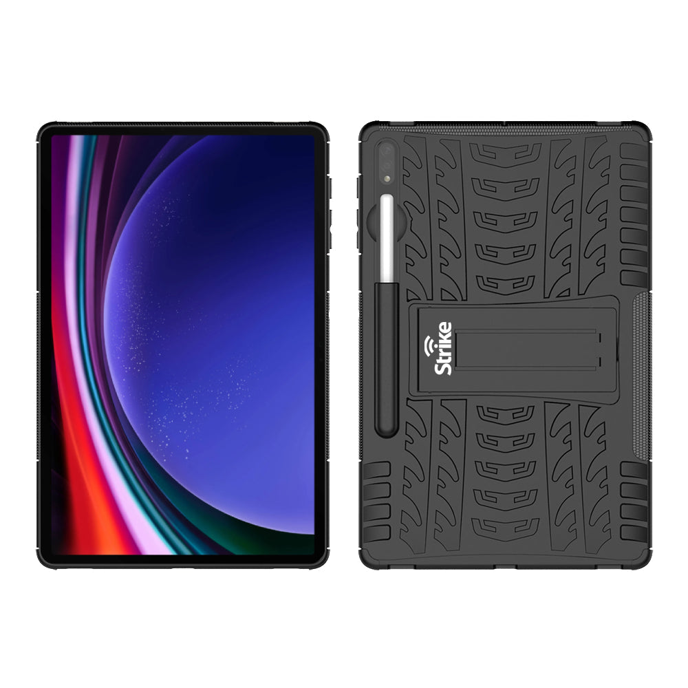 Strike Rugged Case for Samsung Galaxy Tab S9+ (Black)