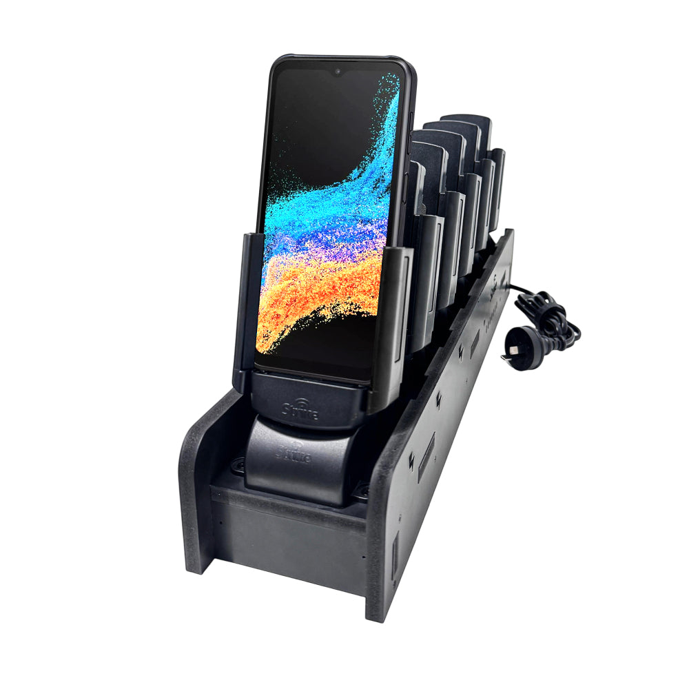 Strike 6-Port Multi-Charging Dock for Samsung Galaxy XCover6 Pro