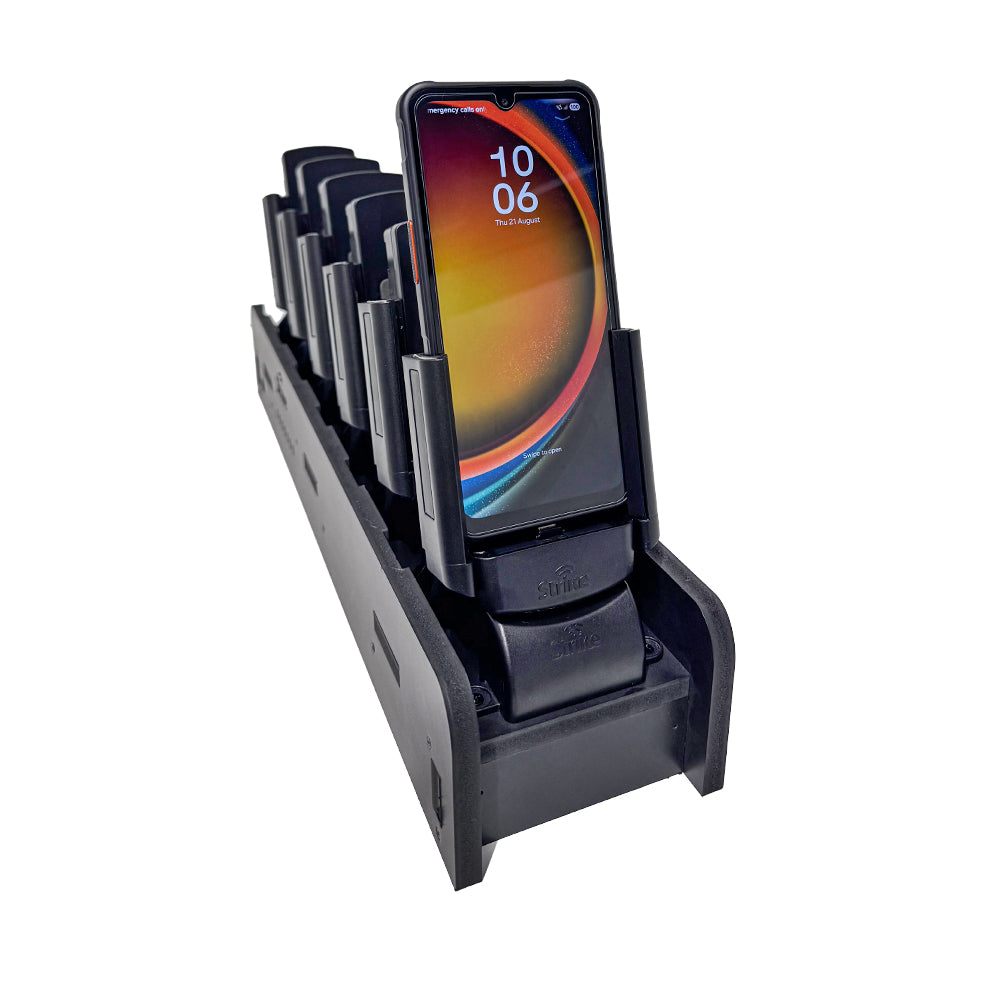 Strike 6-Port Multi-Charging Dock for Samsung Galaxy XCover7 Pro
