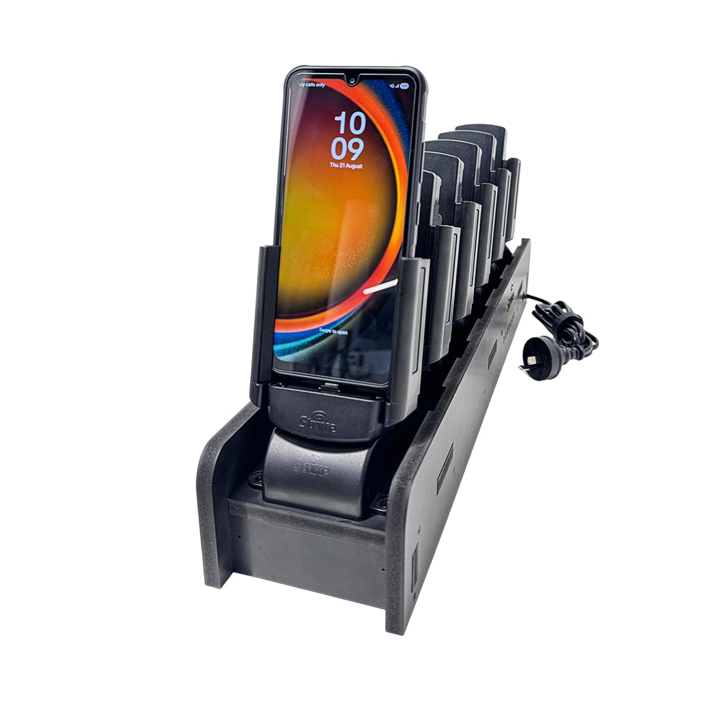 Strike 6-Port Multi-Charging Dock for Samsung Galaxy XCover7 Pro