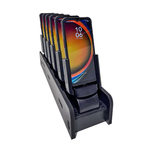 Strike 6-Port Multi-Charging Dock for Samsung Galaxy XCover7 Pro