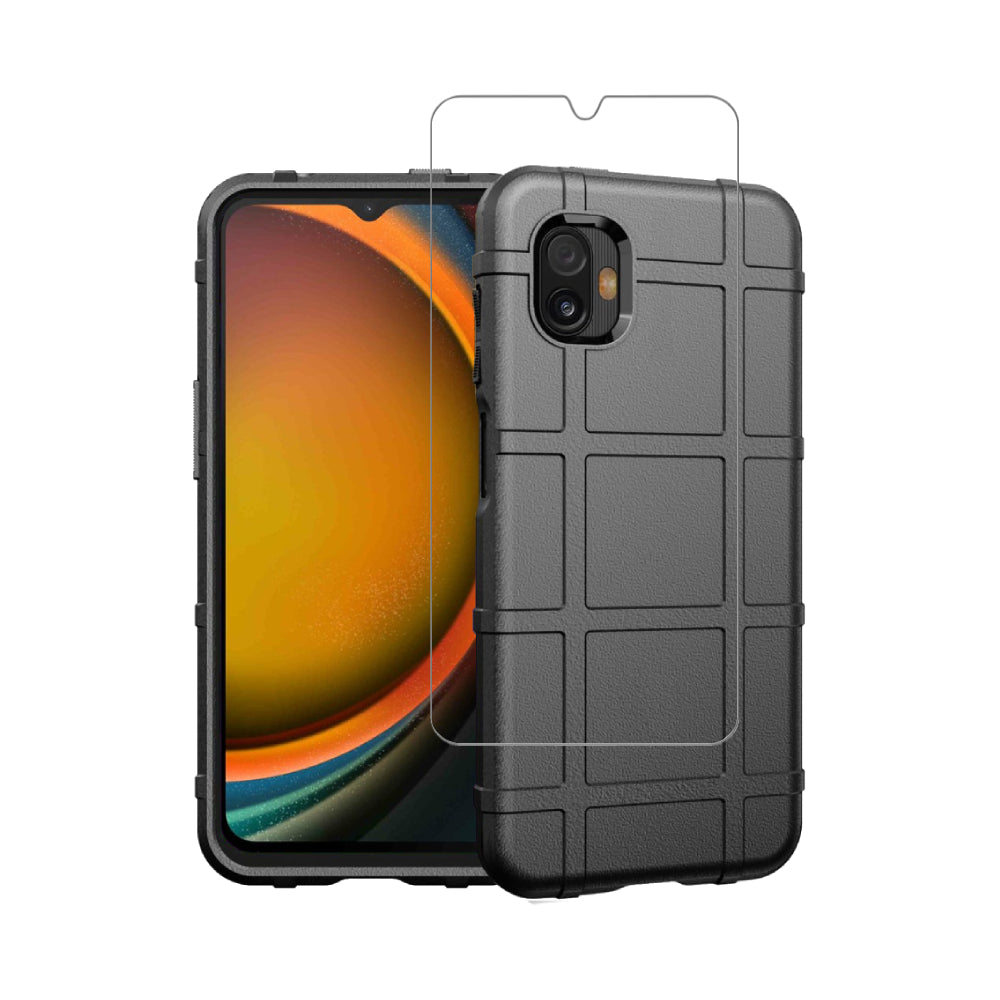 Strike Rugged Case + Screen Protector Bundle for Samsung Galaxy XCover7 Pro