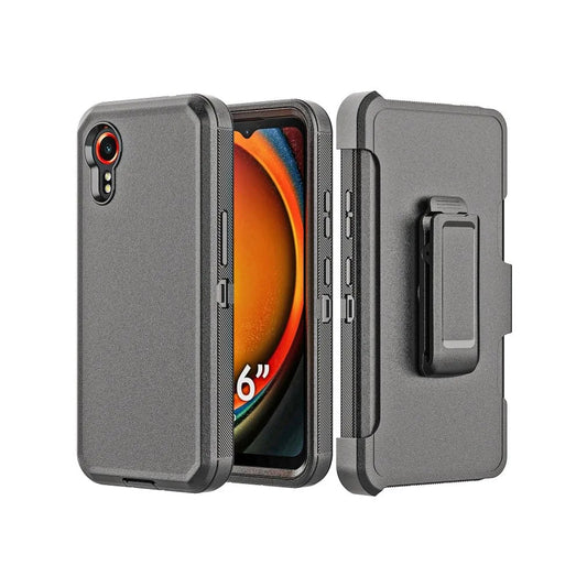 Strike Rugged Case with Belt Clip for Samsung Galaxy XCover7 (Black)