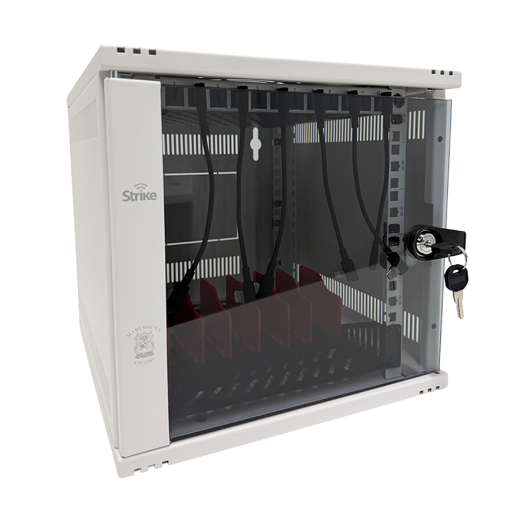 Strike Tab Volt - 6 Bay Lockable Charging Cabinet