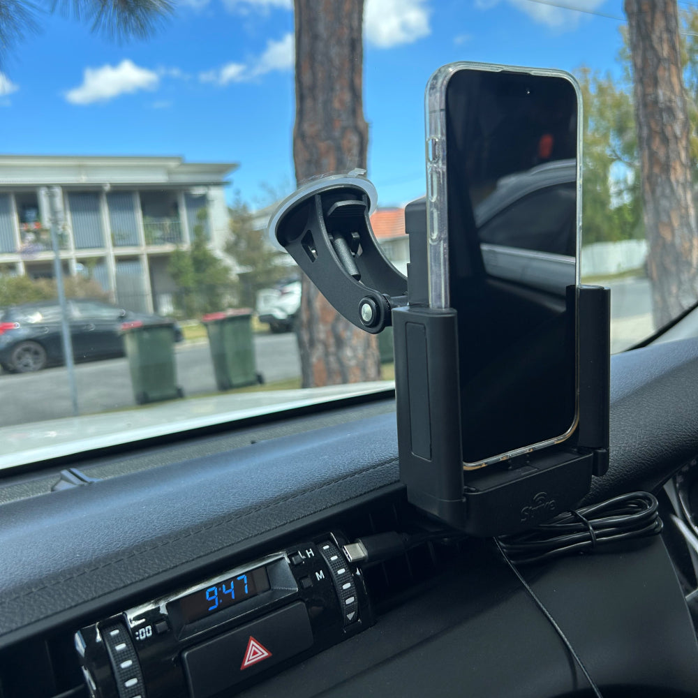 iPhone 15 Pro Max Car Phone Holder with Strike Case DIY