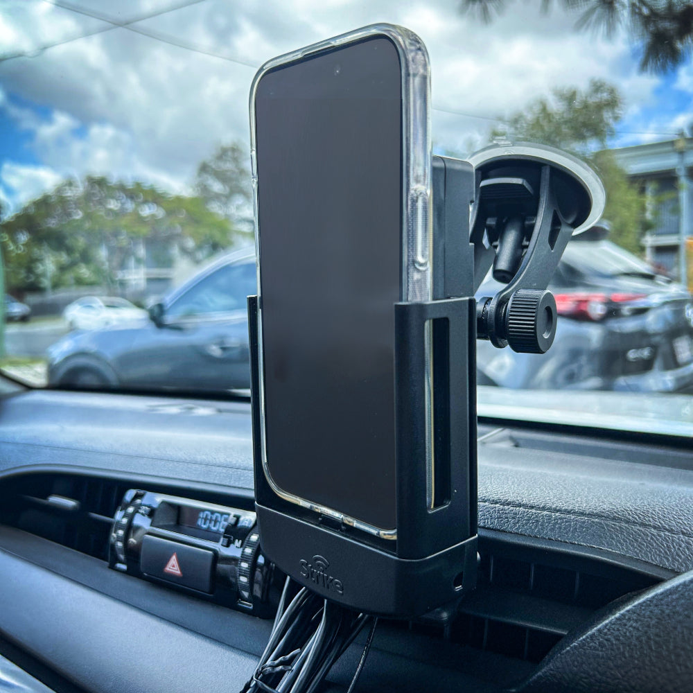 iPhone 15 Pro Max Car Phone Holder for Strike Rugged Case DIY