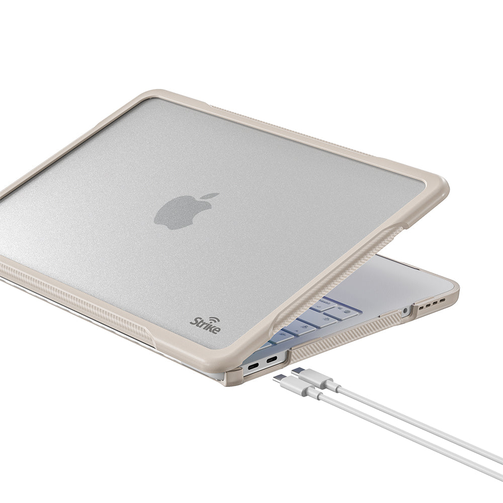 Strike MacBook Neo Hardshell Case (Beige)