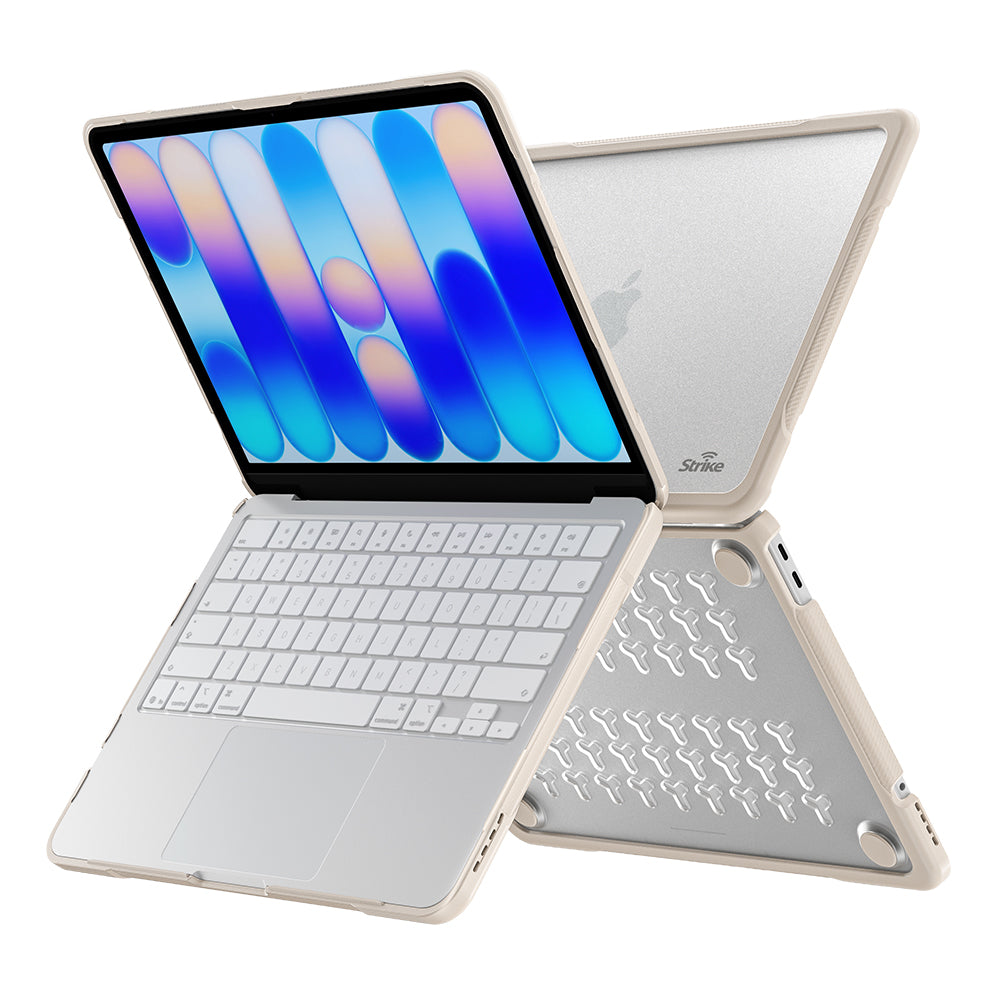 Strike MacBook Neo Hardshell Case (Beige)