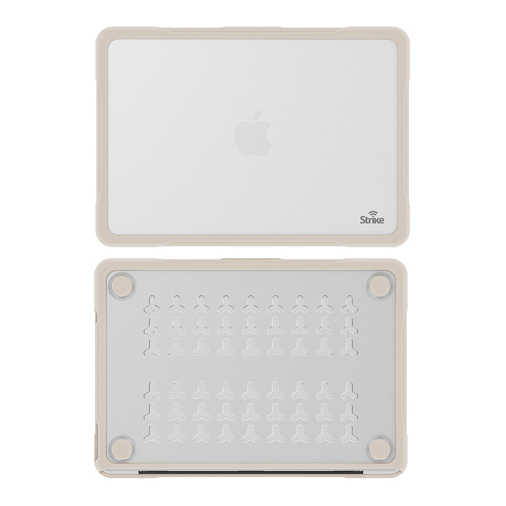 Strike MacBook Neo Hardshell Case (Beige)