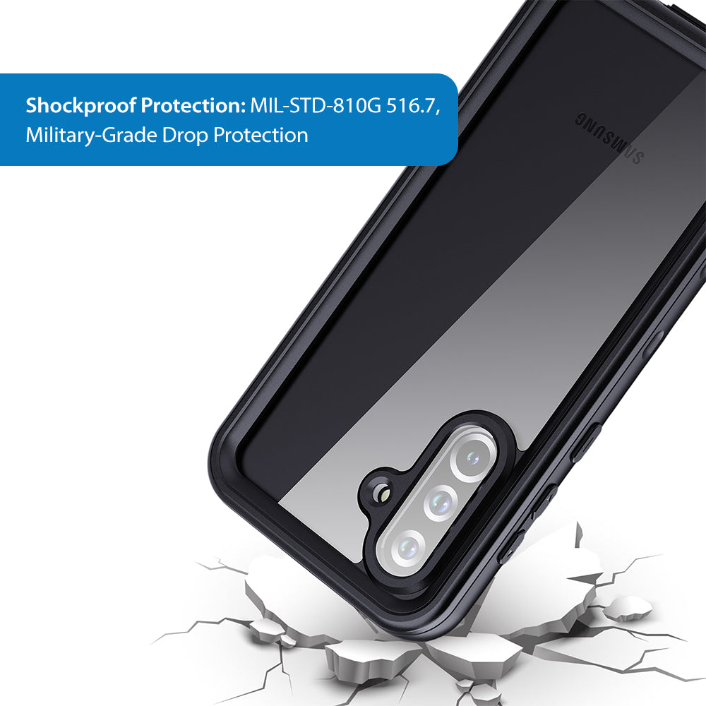 Strike Waterproof Case for Samsung Galaxy A17 (Black)