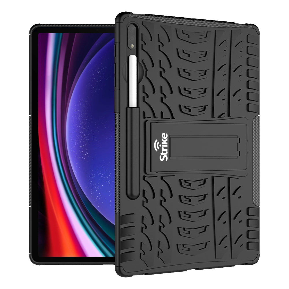 Strike Rugged Case for Samsung Galaxy Tab S9+ (Black)