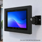 Strike Universal Anti-Theft Tablet Enclosure (Black) with Tilt and Swivel Wall Mount