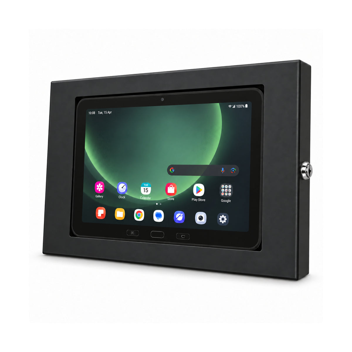 Strike Universal Anti-Theft Tablet Enclosure for iPad & Samsung Galaxy Tab - 10.5-11" (Black)