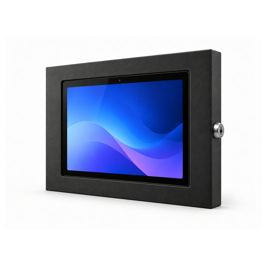 Strike Universal Anti-Theft Tablet Enclosure for iPad & Samsung Galaxy Tab - 10.5-11" (Black)