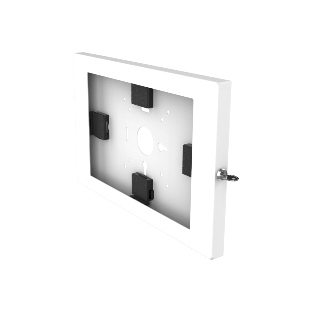 Strike Universal Anti-Theft Tablet Enclosure for iPad & Samsung Galaxy Tab - 10.5-11" (White)