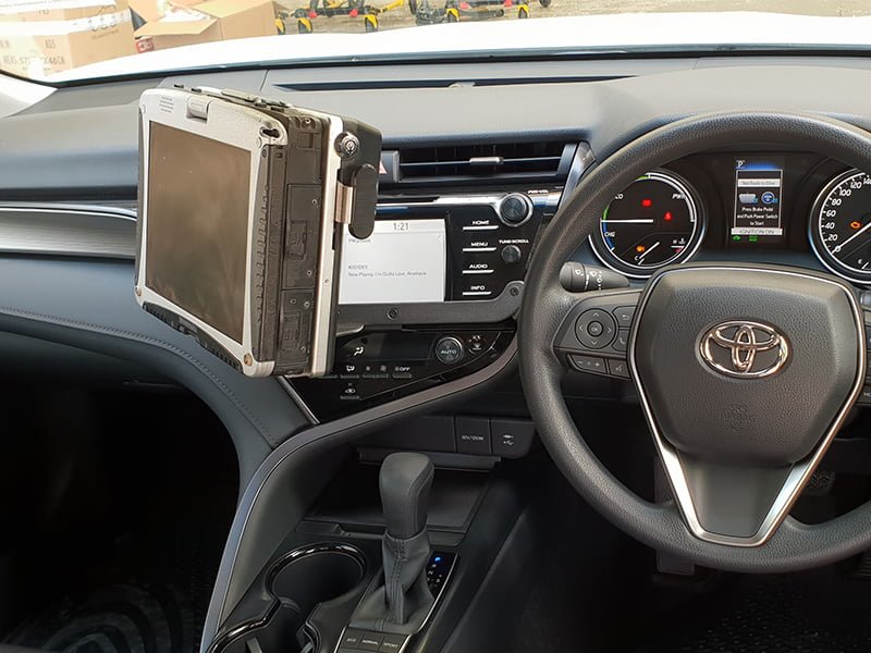 Industrial Evolution InDash Mount for Toyota Camry (2018-20) - Left Hand Drive