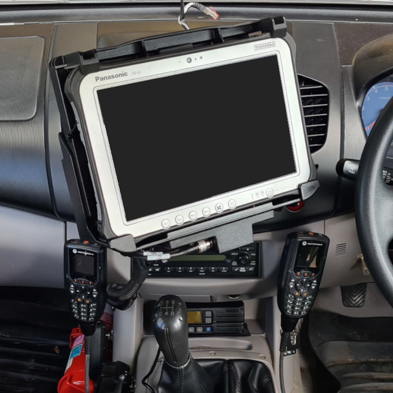 Industrial Evolution InDash Mount for Mitsubishi Triton (2005-12)