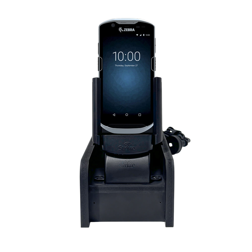 Strike 6-Port Multi-Charging Dock for Zebra TC52/TC57 with Rubber Boot