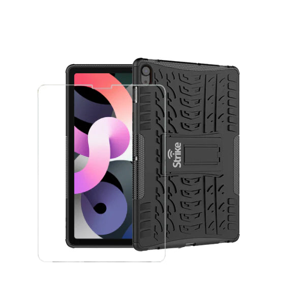 Apple iPad Air 4/5 Strike Rugged Cases with Tempered Glass Screen