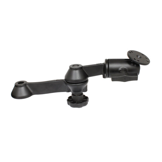 RAM 12" Double Swing Arm with Round Base (RAM-VB-110-1U)