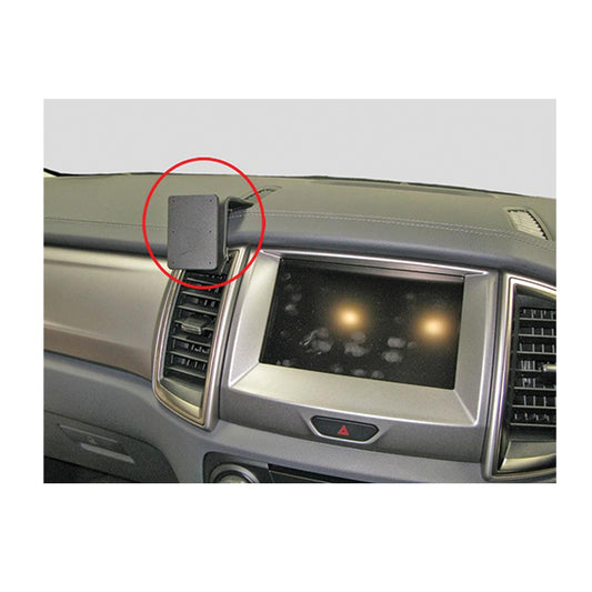 ClicOn No Holes Dash Angled Mount For Ford Everest 16-17 and Ford Ranger Wildtrak 16-19