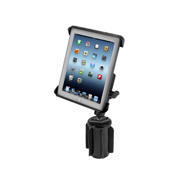 RAM® Tab-Tite™ Holder with RAM-A-CAN™ II Cup Holder Mount for iPad 1-4 (RAP-299-3-C-TAB3U)