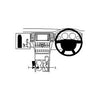 ClicOn No Holes Dash Mount for Jeep Grand Cherokee 11-14