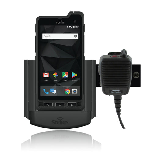 Sonim XP8 with Remote Speaker Microphone Car Cradle