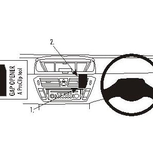 ClicOn No Holes Dash Mount for Citroen C4 Grand Picasso 07-13