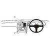 ClicOn No Holes Dash Mount for Nissan 300zx 90-96