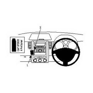 ClicOn No Holes Dash Mount for Nissan X-Trail 08-13
