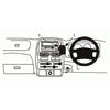 ClicOn No Holes Dash Mount for Nissan Navara D22 99-12