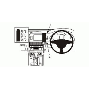 ClicOn No Holes Dash Mount for Audi Q7 06-14