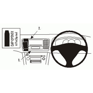 ClicOn No Holes Dash Mount for Subaru Outback 07-09