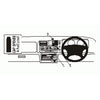 ClicOn No Holes Dash Mount for Mitsubishi Challenger 01-06