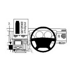 ClicOn No Holes Dash Mount for Hummer H2 08-12