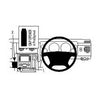 ClicOn No Holes Dash Mount for Hummer H2 08-12