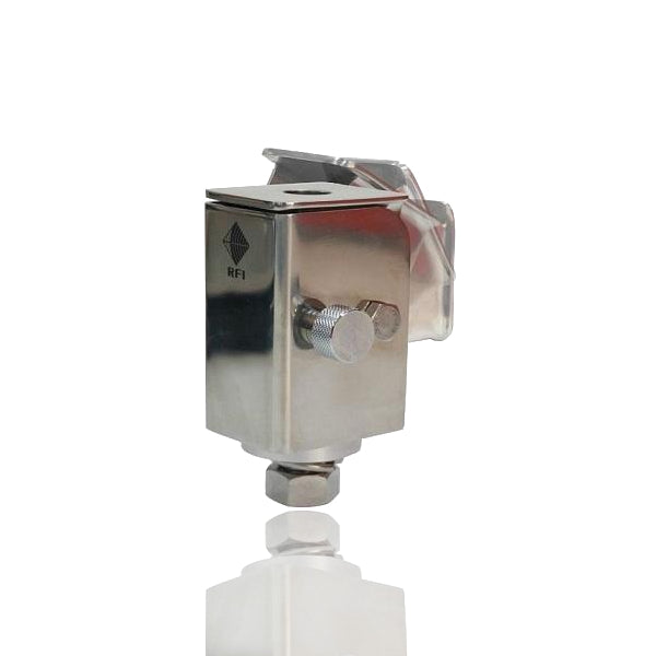 RFI Folding Bull Bar Bracket - Polished Chrome Stainless Steel