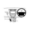 ClicOn No Holes Dash Mount for Lexus LS Series 07-12