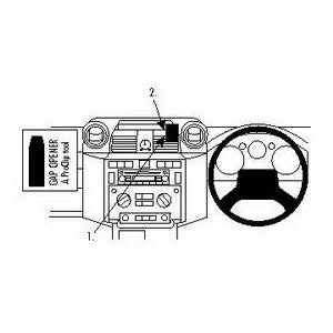 ClicOn No Holes Dash Mount for Land Rover Defender 07-14