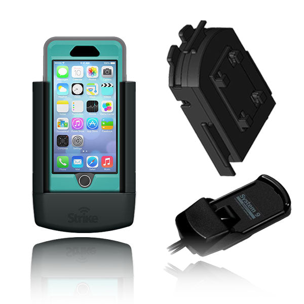 iPhone 6 Solution for Bury System 9 with Strike Alpha Cradle for Lifeproof Case & Adapter