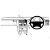 ClicOn No Holes Dash Mount for Mercedes Benz E-Class 95-02