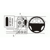 ClicOn No Holes Dash Mount for Citroen Berlingo II 03-07
